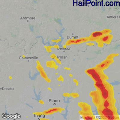 sherman texas map|interactive hail maps sherman tx.
